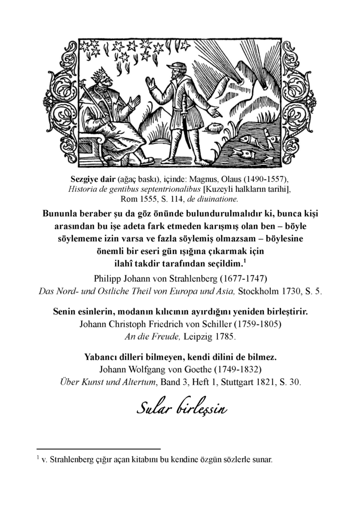 Sven Lagerbring: Şansölyelik Danışmanı ve Şövalye Bay Johan Ihre‘ye İsveççe ve Türkçe Dillerinin Benzerliği Üzerine Mektup (E-Kitap)