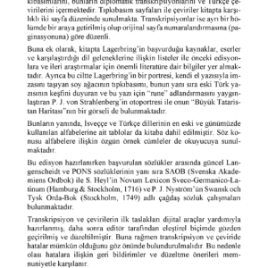 Sven Lagerbring: Şansölyelik Danışmanı ve Şövalye Bay Johan Ihre‘ye İsveççe ve Türkçe Dillerinin Benzerliği Üzerine Mektup (E-Kitap) - Görsel 7